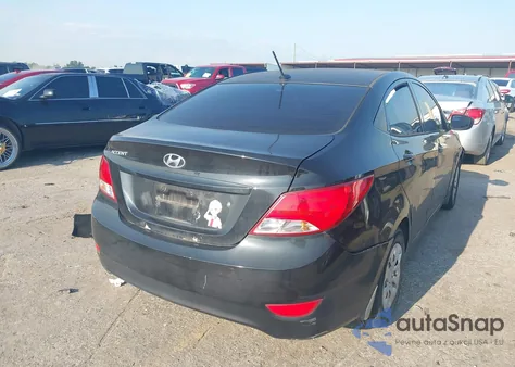 2015 Hyundai Accent Gls из США, поврежденный, VIN KMHCT4AE8FU821026